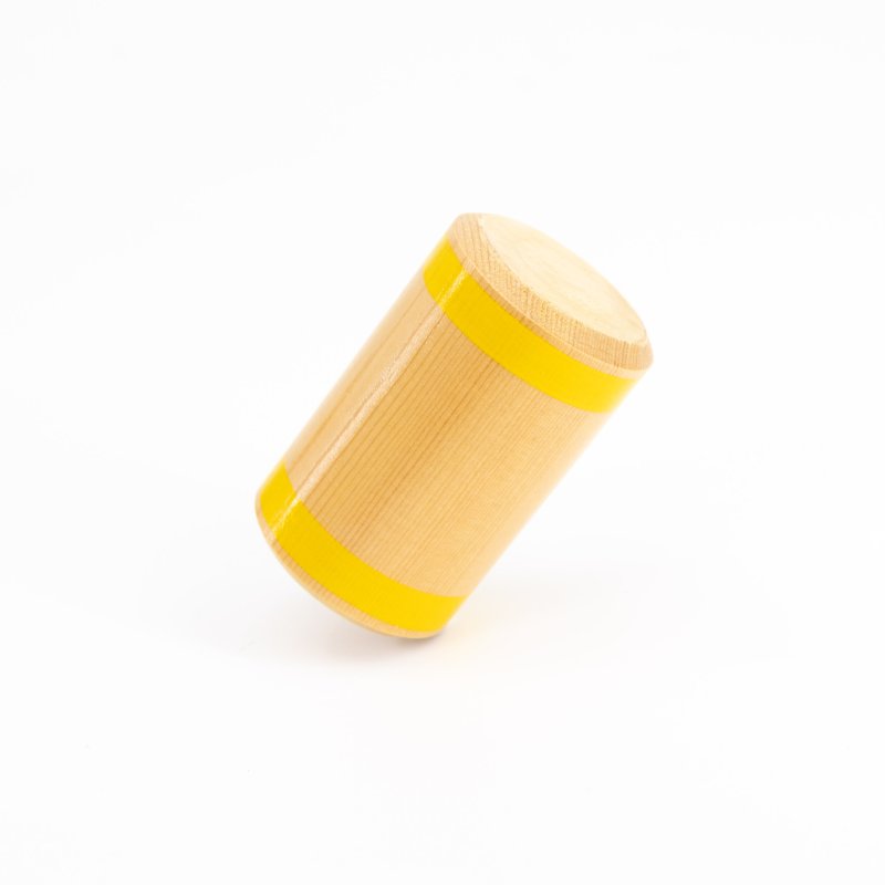 Mano Percussion - Mini Wooden Shaker 6, Yellow #MK-MWS6-YW