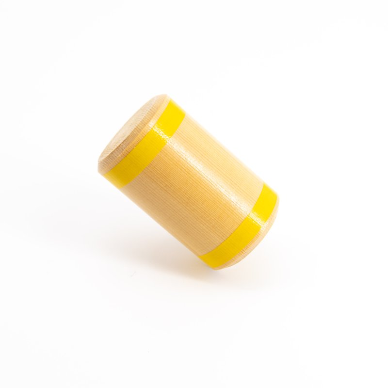 Mano Percussion - Mini Wooden Shaker 6, Yellow #MK-MWS6-YW