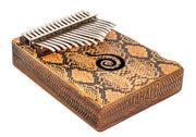 Mahalo - 17-Key Kalimba With Bag & Tuning Hammer, Python #MKA17PY