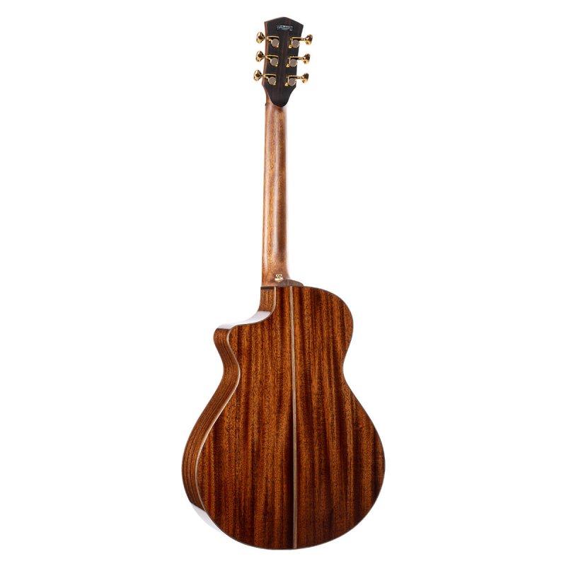 Cort - Modern Masterpiece Series Acoustic/Electric - Transparent Burgundy #MODERN-BURGUNDY-TBD-CASE