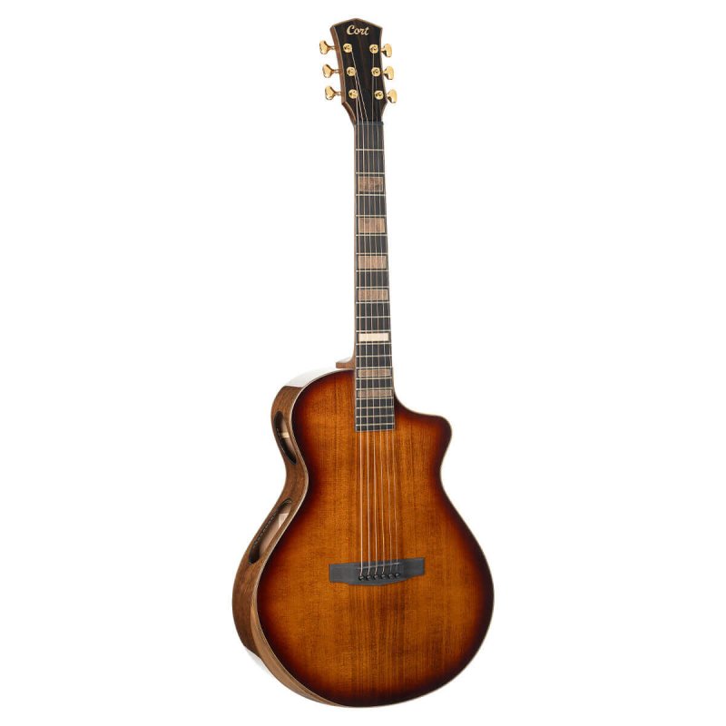 Cort - Modern Masterpiece Series Modern Burst Acoustic/Electric - Tobacco Sunburst #MODERN-BURST-TSB-CASE