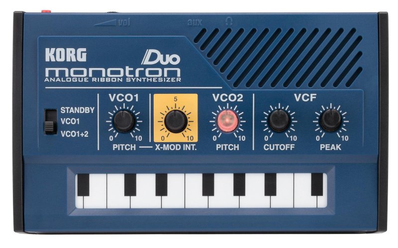 Korg - Monotron Duo Analog Ribbon Synthesizer Built In Speaker #MONOTRON-DUO