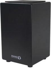 Mano Percussion - Cajon With Foam Seat Pad, Midnight Black Satin #MP-CAJ100-MBS