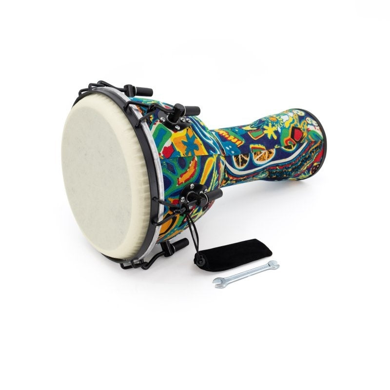 Mano Percussion - Djembe 10",Tuneable, Art design #MP-DJ10TN-AD