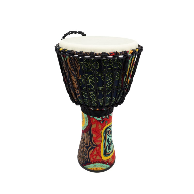 Mano Percussion - Djembe 12", Rope Tuned, Art design #MP-DJ12RT-AD