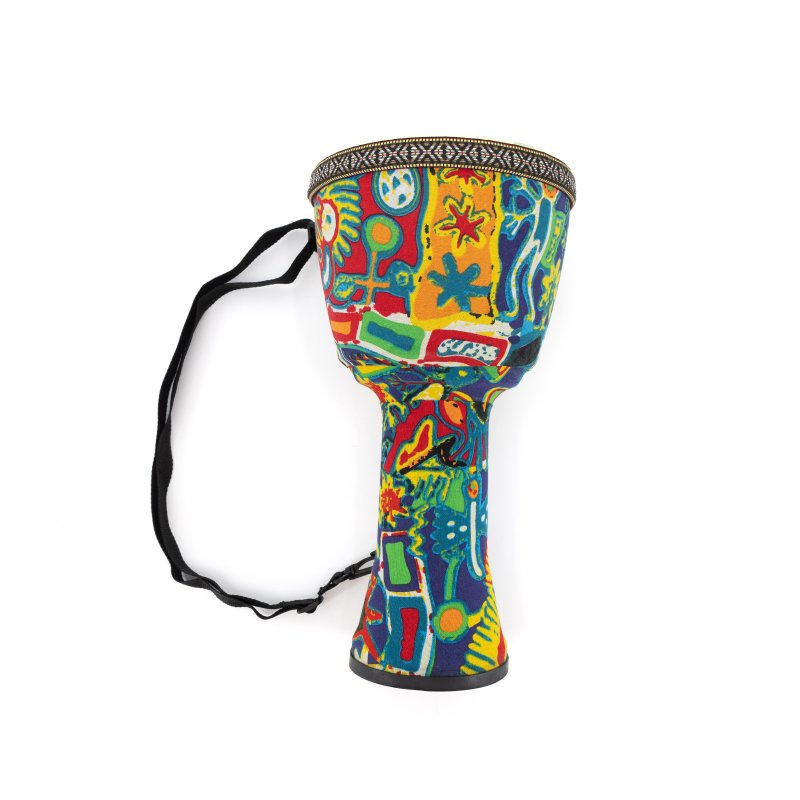 Mano Percussion - Djembe 8" , Pre-Tuned, Art design #MP-DJ8PT-AD