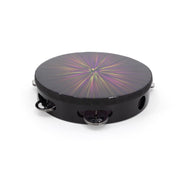 Mano Percussion - Tambourine 8", Radiant Burst Design #MP-HT8-RB