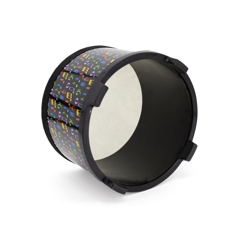 Mano Percussion - Jr. Floor Drum 10" with mallets, Music Theme #MP-JFD10