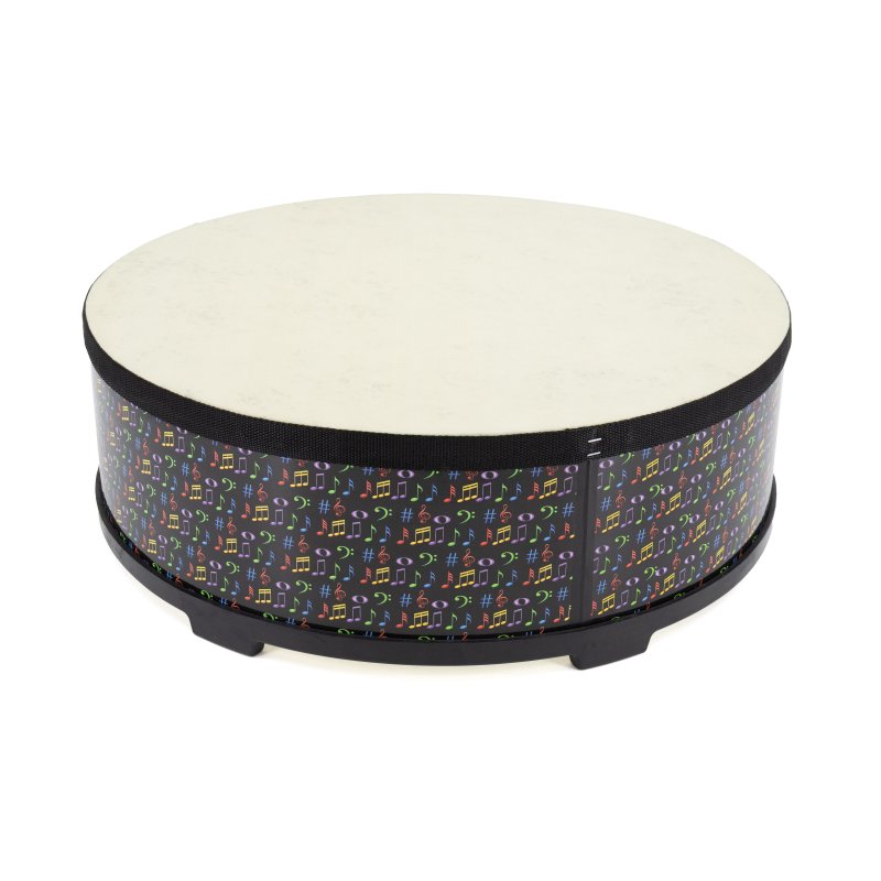 Mano Percussion - Jr. Floor Drum 22" with mallets, Music Theme #MP-JFD22