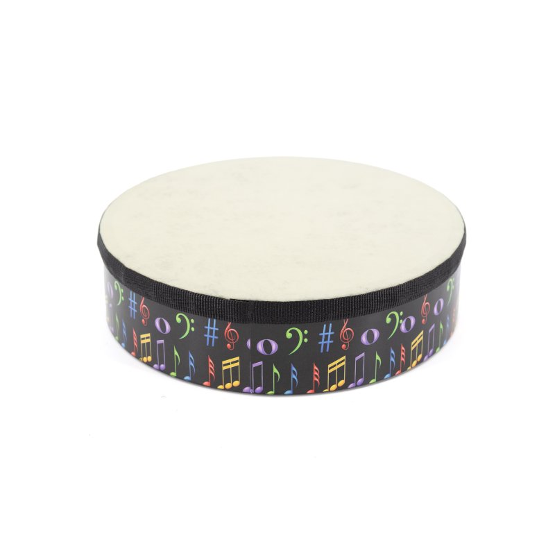 Mano Percussion - Hand Drum 8" with Mallet, Music Theme #MP-JHD8-MT