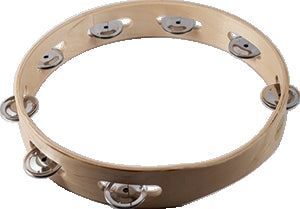 Mano Percussion - 10” Non Tunable Tambourine #MP-T10-8NT