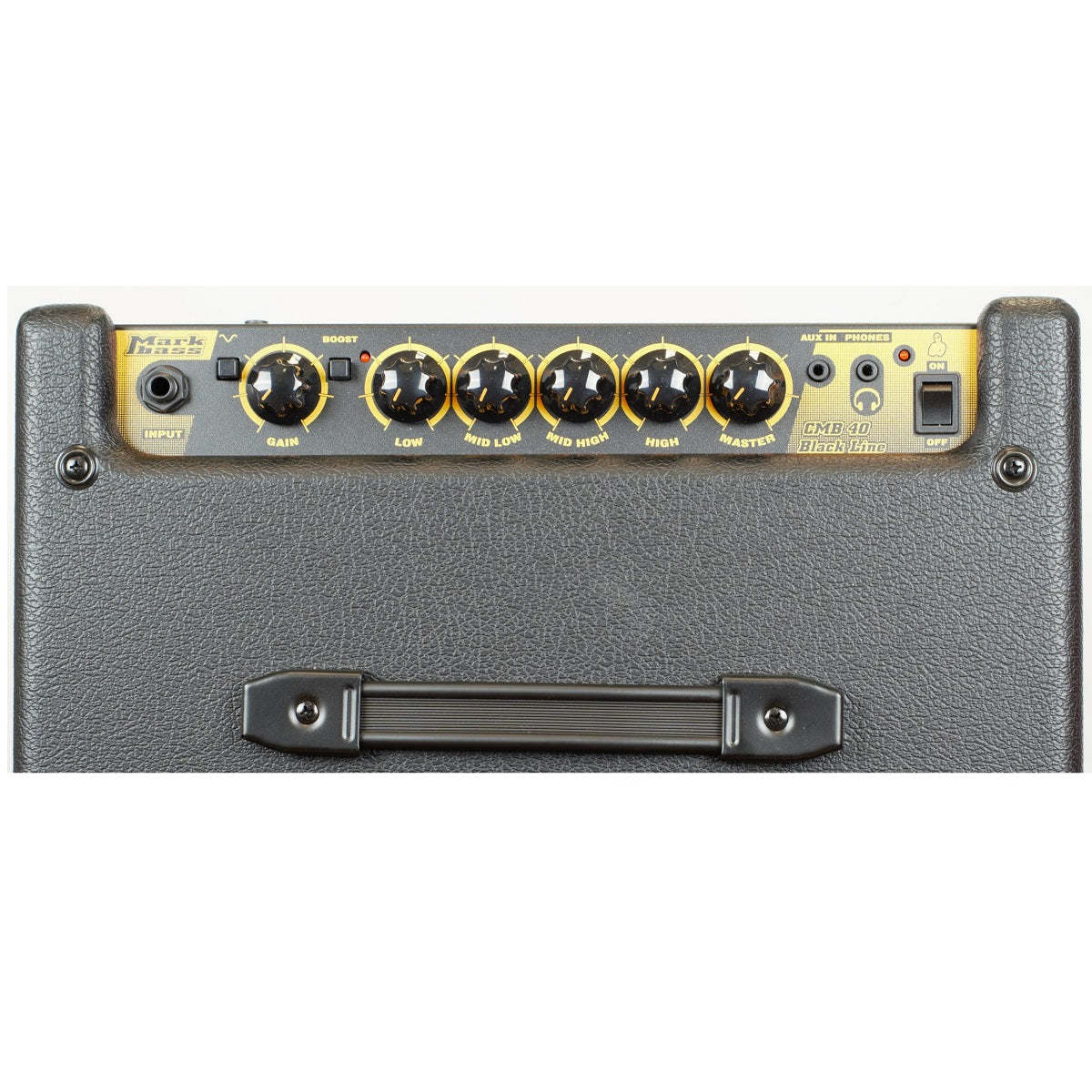 Markbass - CMB101 Black Line 40W 1x10 Combo - MBC105104Z Controls