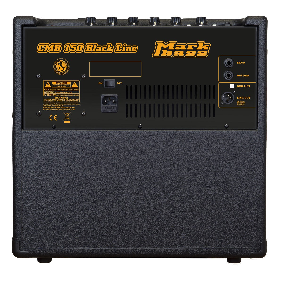 Markbass - CMB121 Black Line 150W 1x12 Combo - MBC105105Z Back