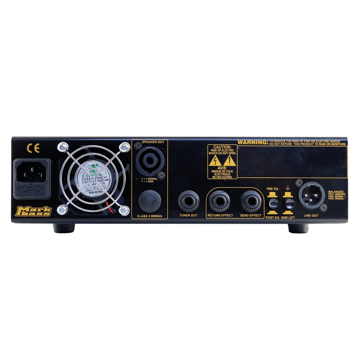 Markbass - Little AG 1000 - Bass Amplifier Head Back