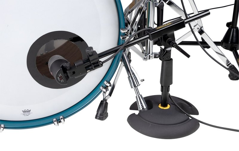 Hercules Stands - Low Profile Microphone Stand With Telescopic Boom Arm #MS120BPRO