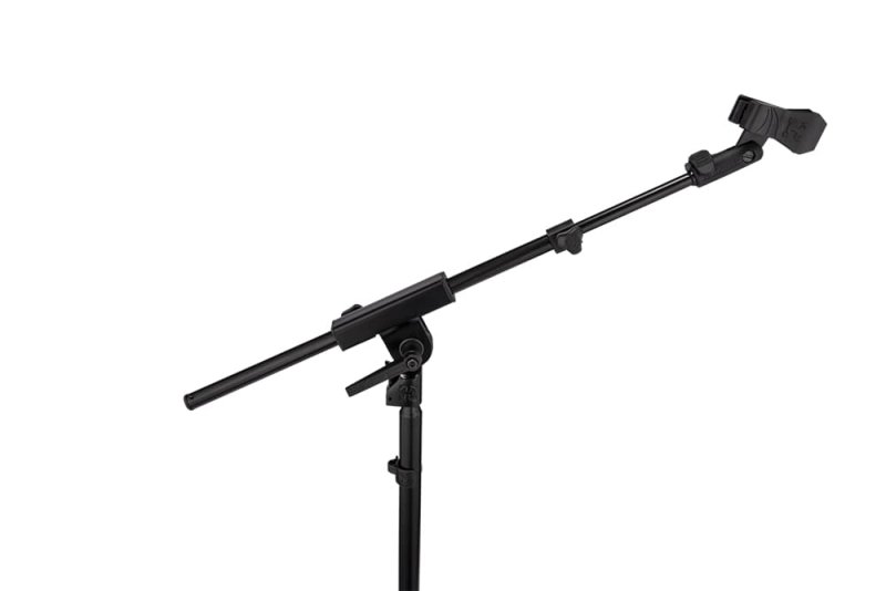 Hercules Stands - Low Profile Tripod Microphone Stand With Telescopic Boom Arm #MS520BPRO