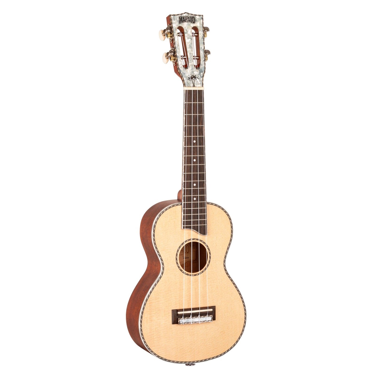 Mahalo - Pearl Series Concert Ukulele - Natural #MP2