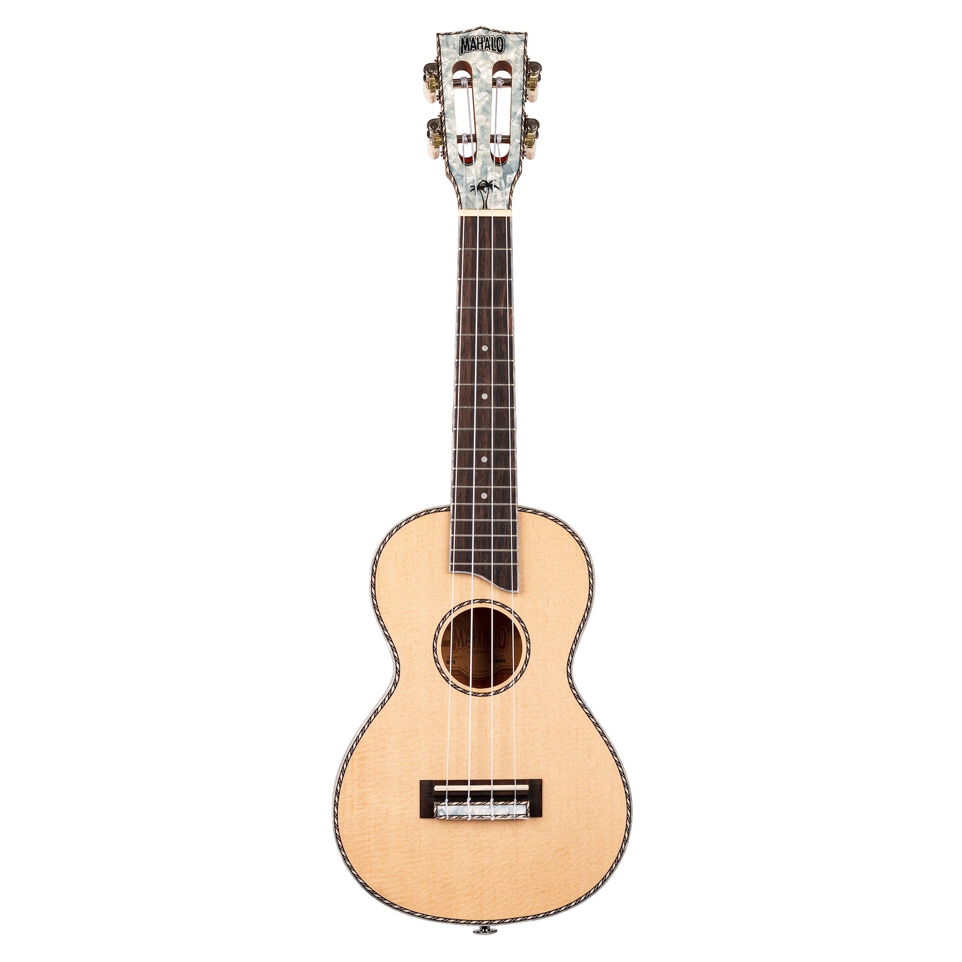 Mahalo - Pearl Series Concert Ukulele - Natural #MP2