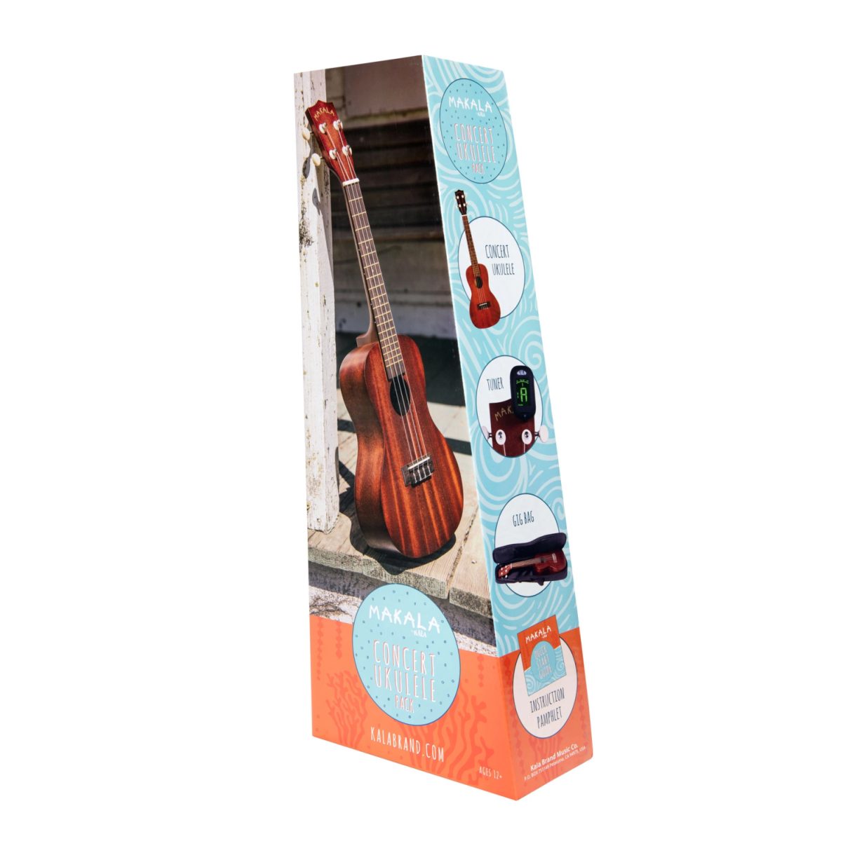 Makala - Concert Ukulele Pack with Bag and Tuner - CPACK