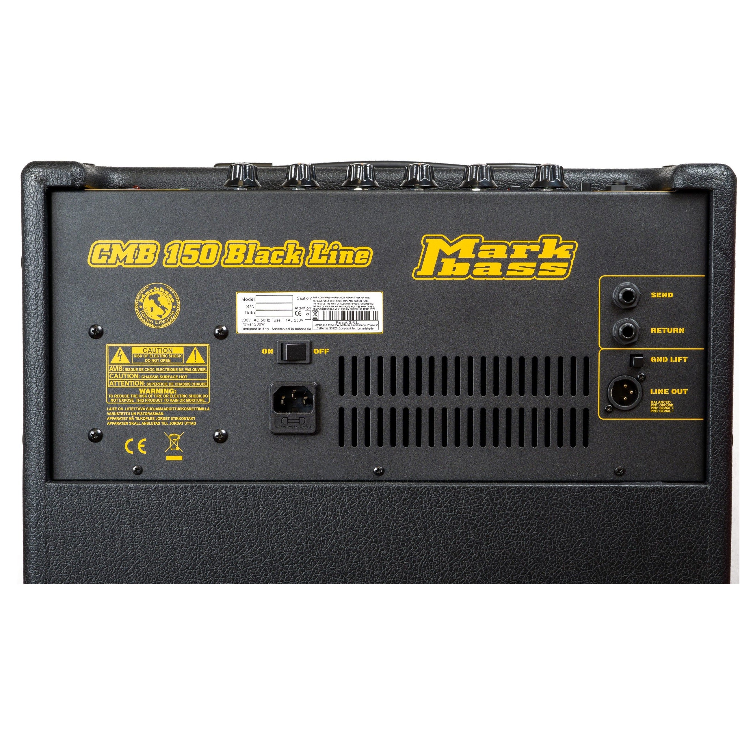 Markbass - CMB 151 Black Line 1x15 150w Bass Combo