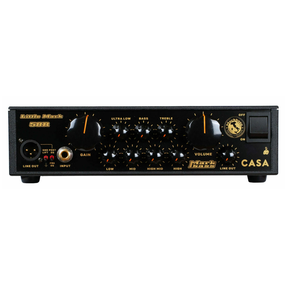 Markbass - Little Mark 58R Casa - Micheal League 500W Bass Head