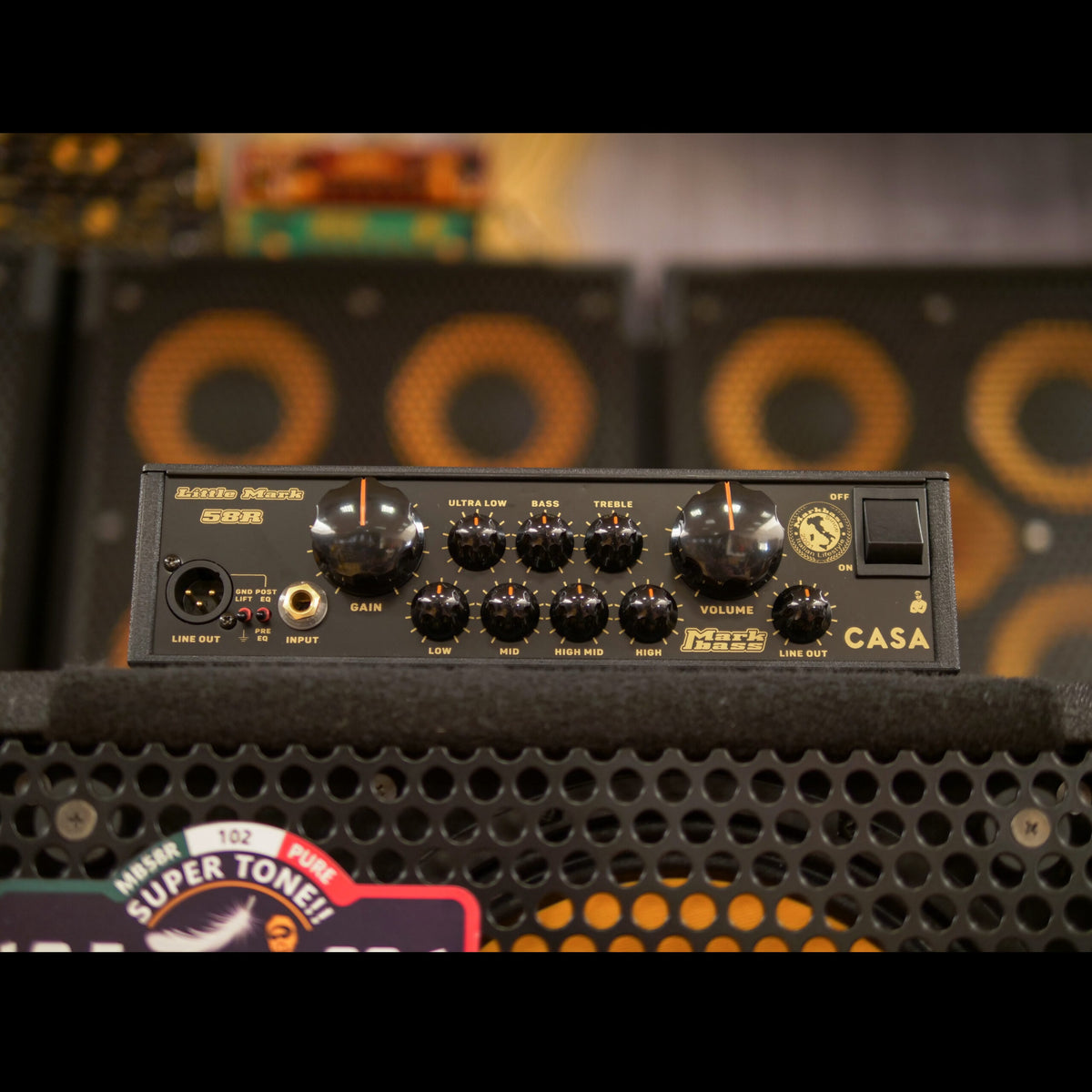 Markbass - Little Mark 58R Casa - Micheal League 500W Bass Head