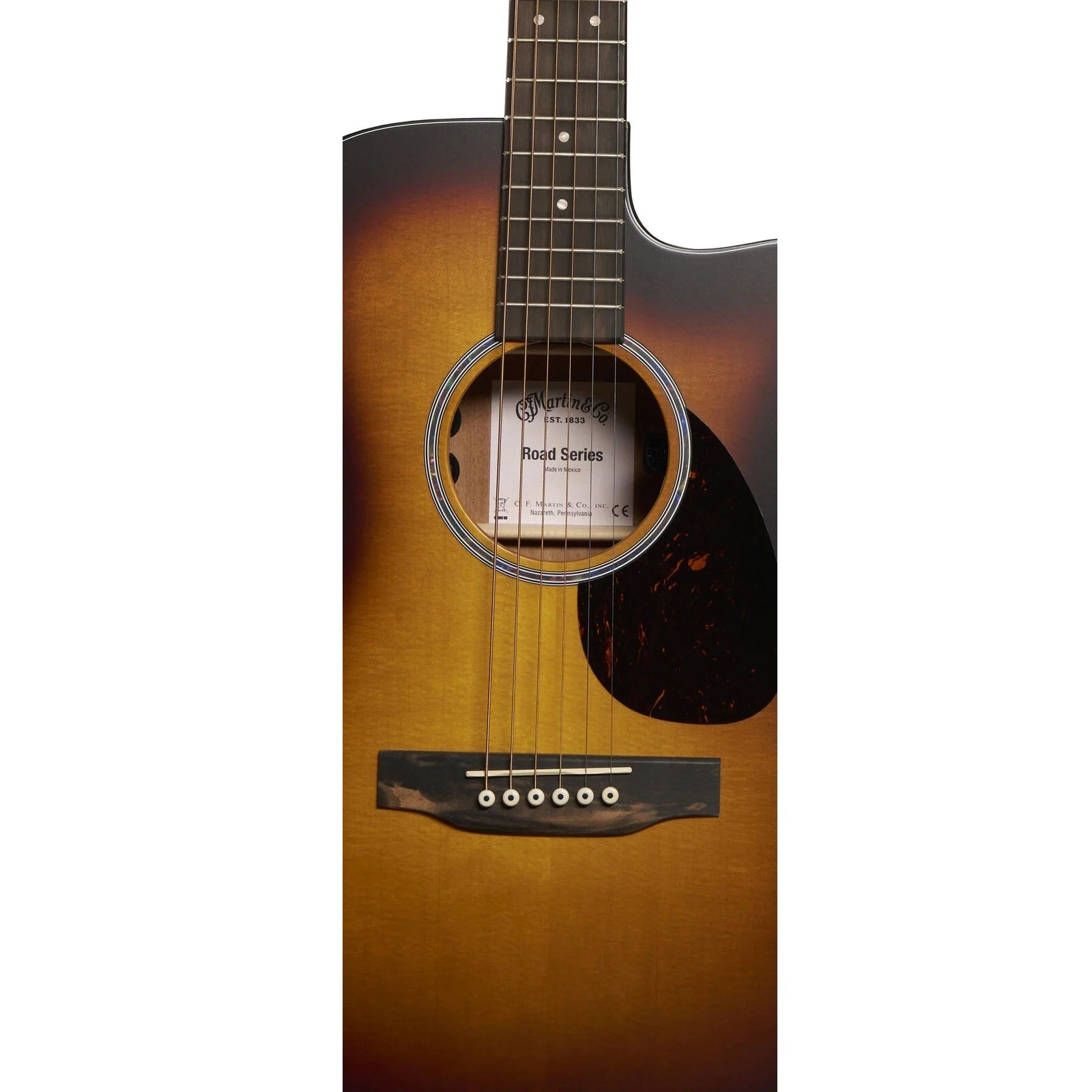 Martin - OMC-10E Modern Burst Acoustic-Electric Guitar