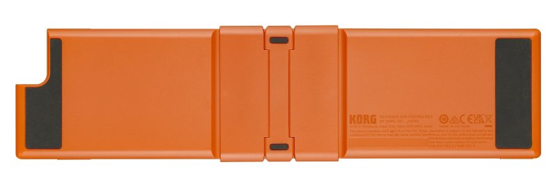 Korg - Nanokey Fold- Foldable MIDI keyboard, Lava Orange #NANOKEYFDLO