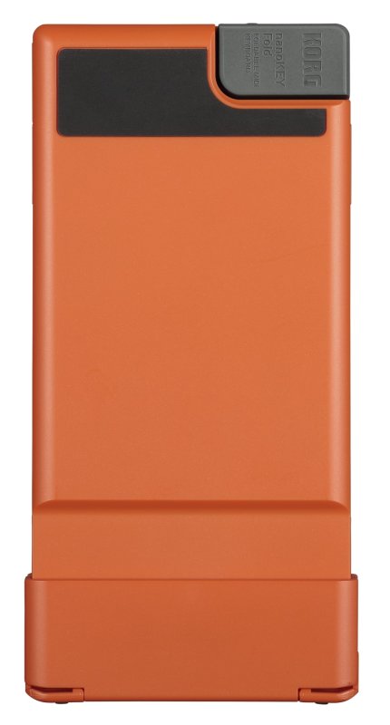 Korg - Nanokey Fold- Foldable MIDI keyboard, Lava Orange #NANOKEYFDLO