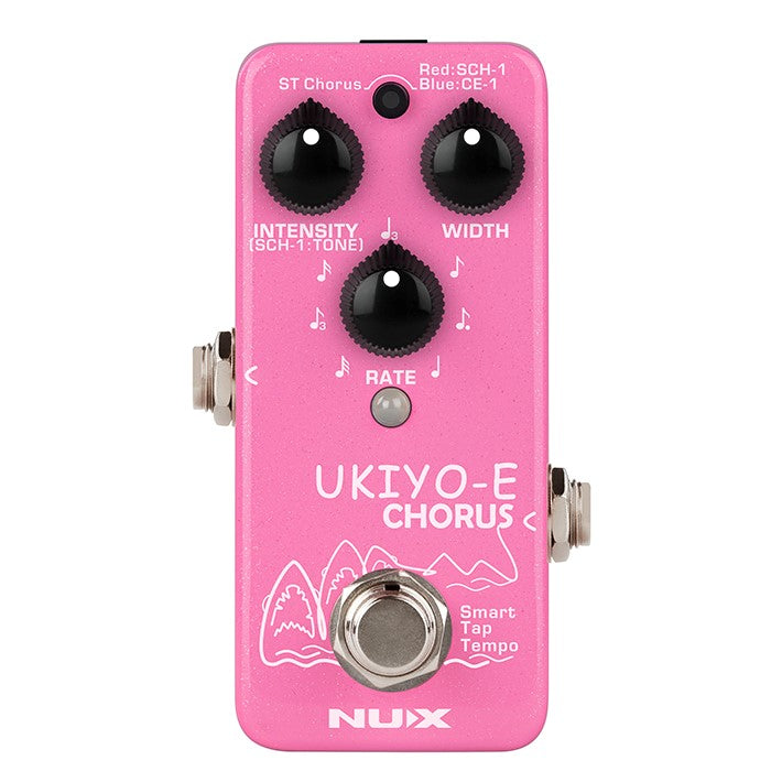 NUX - UKIYO-E Mini Pedal with Three Vintage Chorus Models Effects Pedal #NCH-4