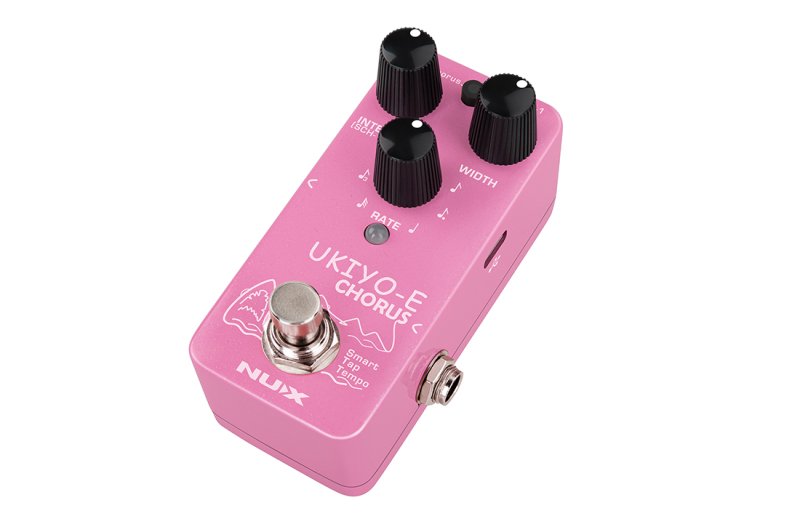 NUX - UKIYO-E Mini Pedal with Three Vintage Chorus Models Effects Pedal #NCH-4