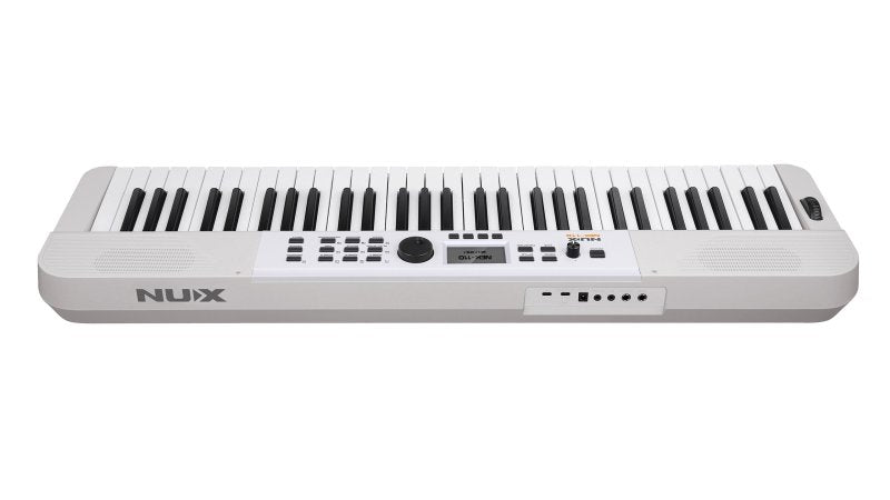 NUX - 61-Key Portable Keyboard with 700 Tones, White #NEK-110