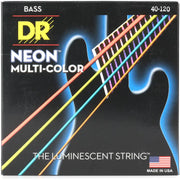DR - Electric Bass Guitar Strings, Multi-Color, Light (.040-.120) #NMCB5-40