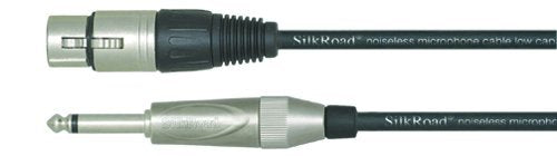 Leem - High-Z Microphone Cable (XLR F+1/4" Plug) #NMH-25