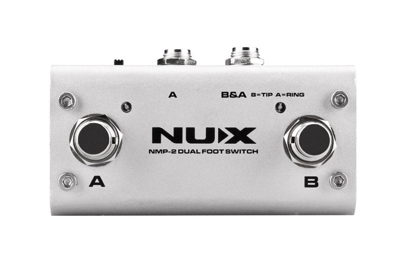 NUX - Dual Footswitch For Keyboard, Modules And Effect Pedals #NMP-2