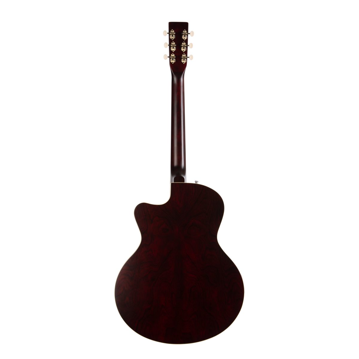 Norman B18 CW MJ Cherry Burst A/E back