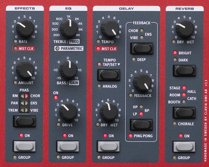 Nord - 4-Part 61-Key Performance Synth, Virtual Analog, Samples / FM / Wavetable #NORDWAVE2