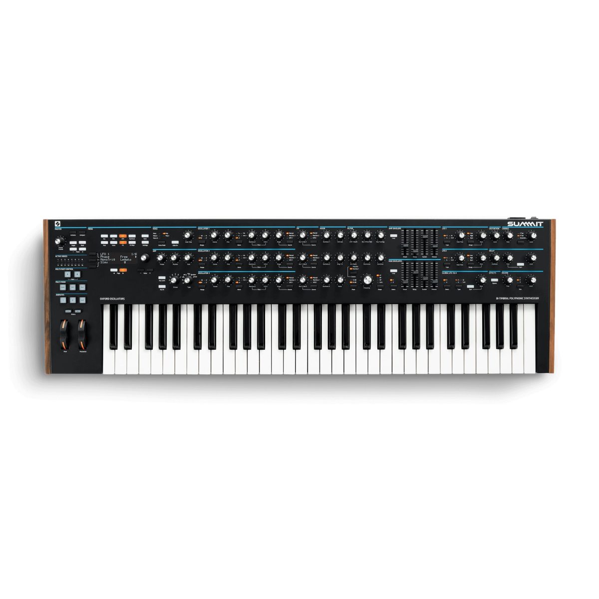 Novation - Summit Two-Part 16-Voice 61-Key Polyphonic Synthesiser
