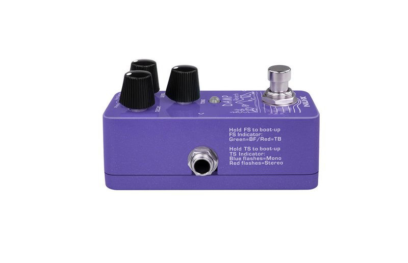 NUX - Damp Mini Pedal With Three Classic Reverb Models Effects Pedal #NRV-3