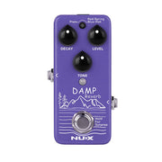 NUX - Damp Mini Pedal With Three Classic Reverb Models Effects Pedal #NRV-3