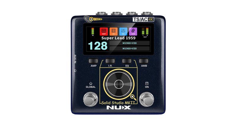 NUX - Solid Studio MKII Preamp Power Amp Simulator & IR Loader Pedal #NSS-6
