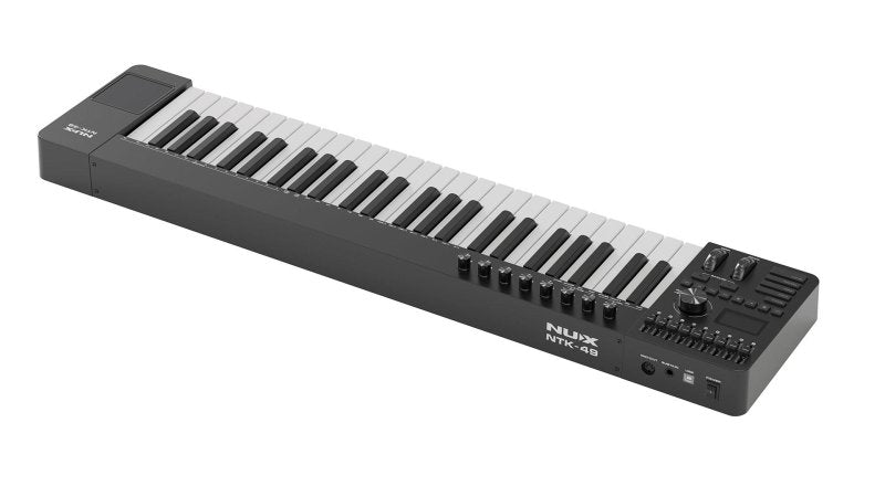 NUX - 49-Key MIDI Keyboard Controller, Black #NTK-49