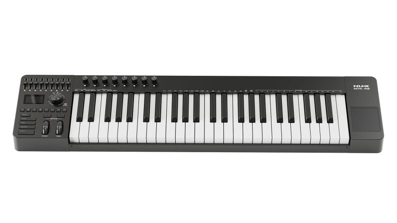NUX - 49-Key MIDI Keyboard Controller, Black #NTK-49