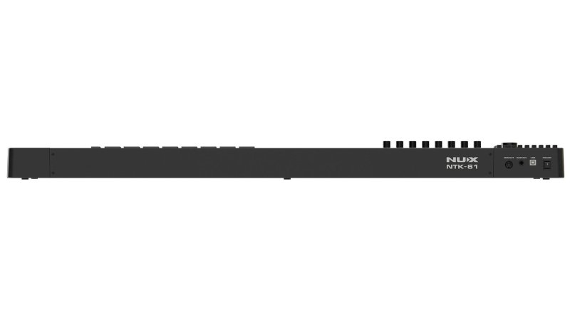 NUX - 61-Key MIDI Keyboard Controller, Black #NTK-61