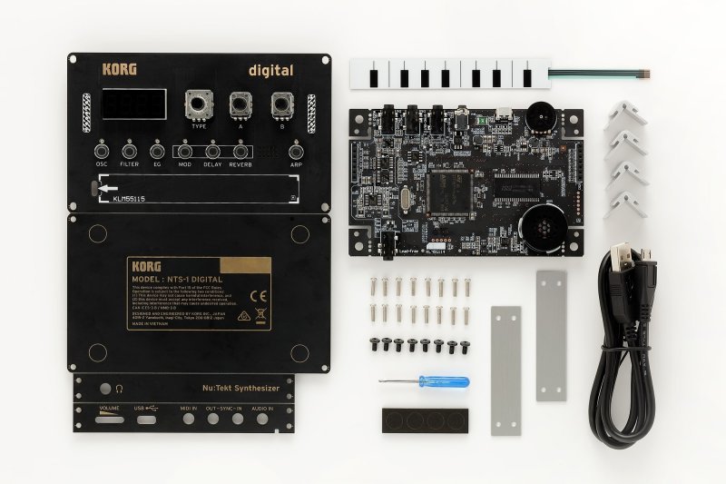 Korg - NuTekt Programmable Digital DIY Synthesizer Kit #NTS1