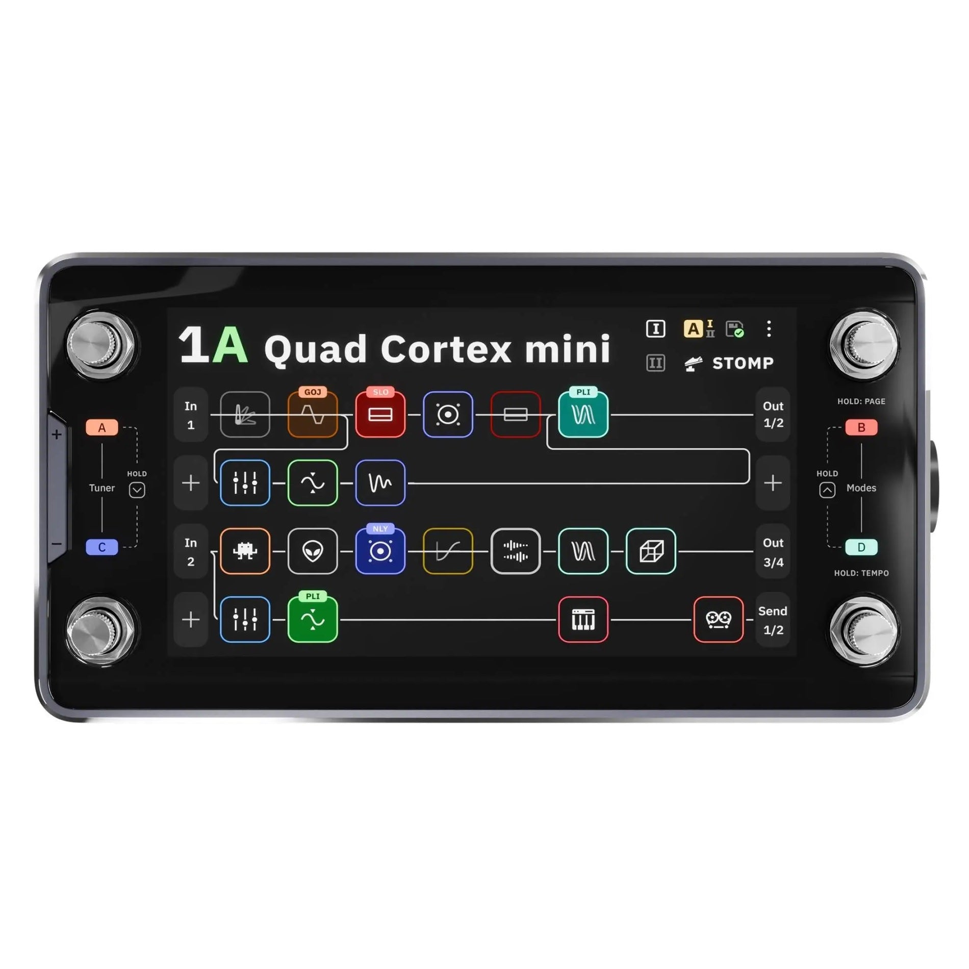 Neural DSP - Quad Cortex Mini Floorboard Amp Modeler