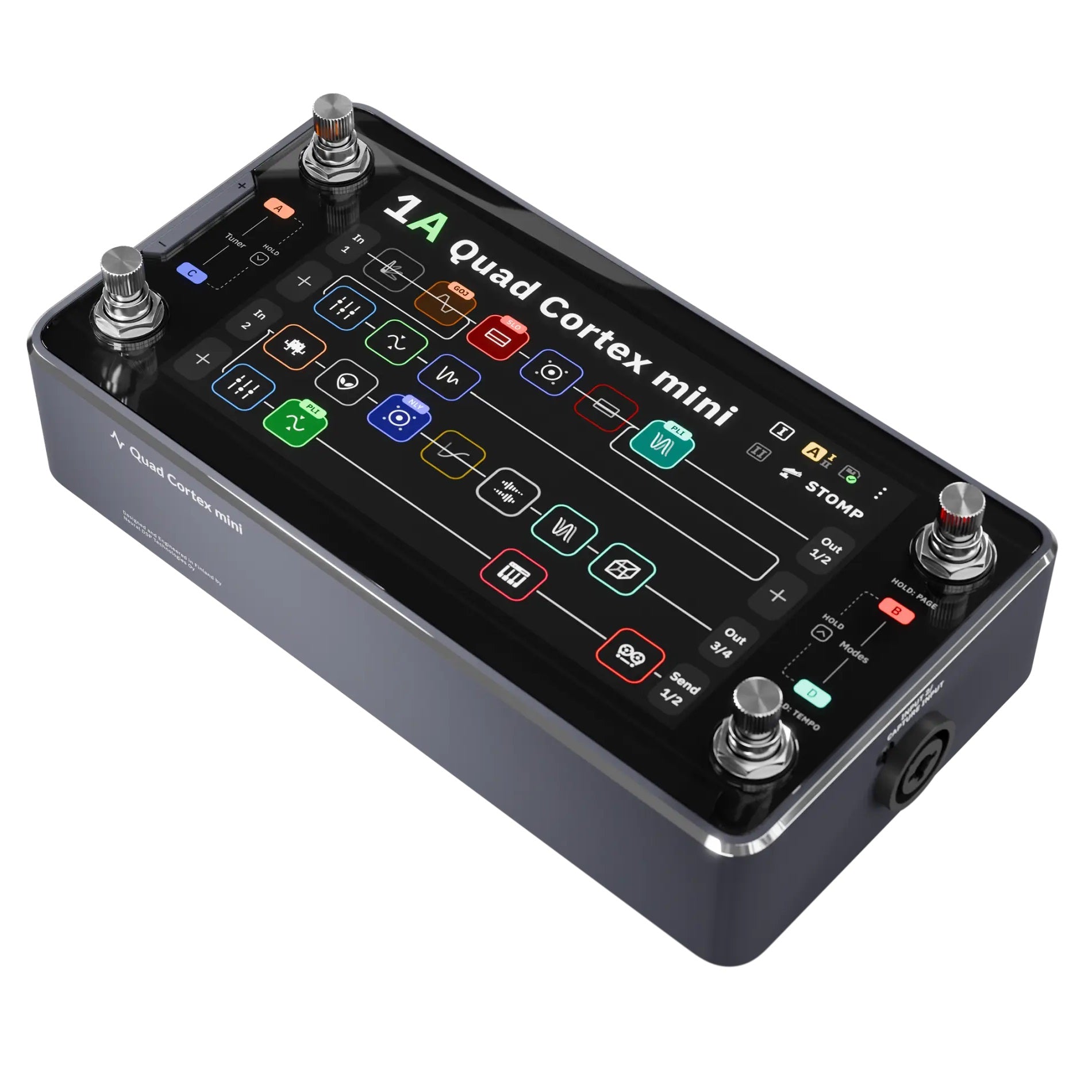 Neural DSP - Quad Cortex Mini Floorboard Amp Modeler