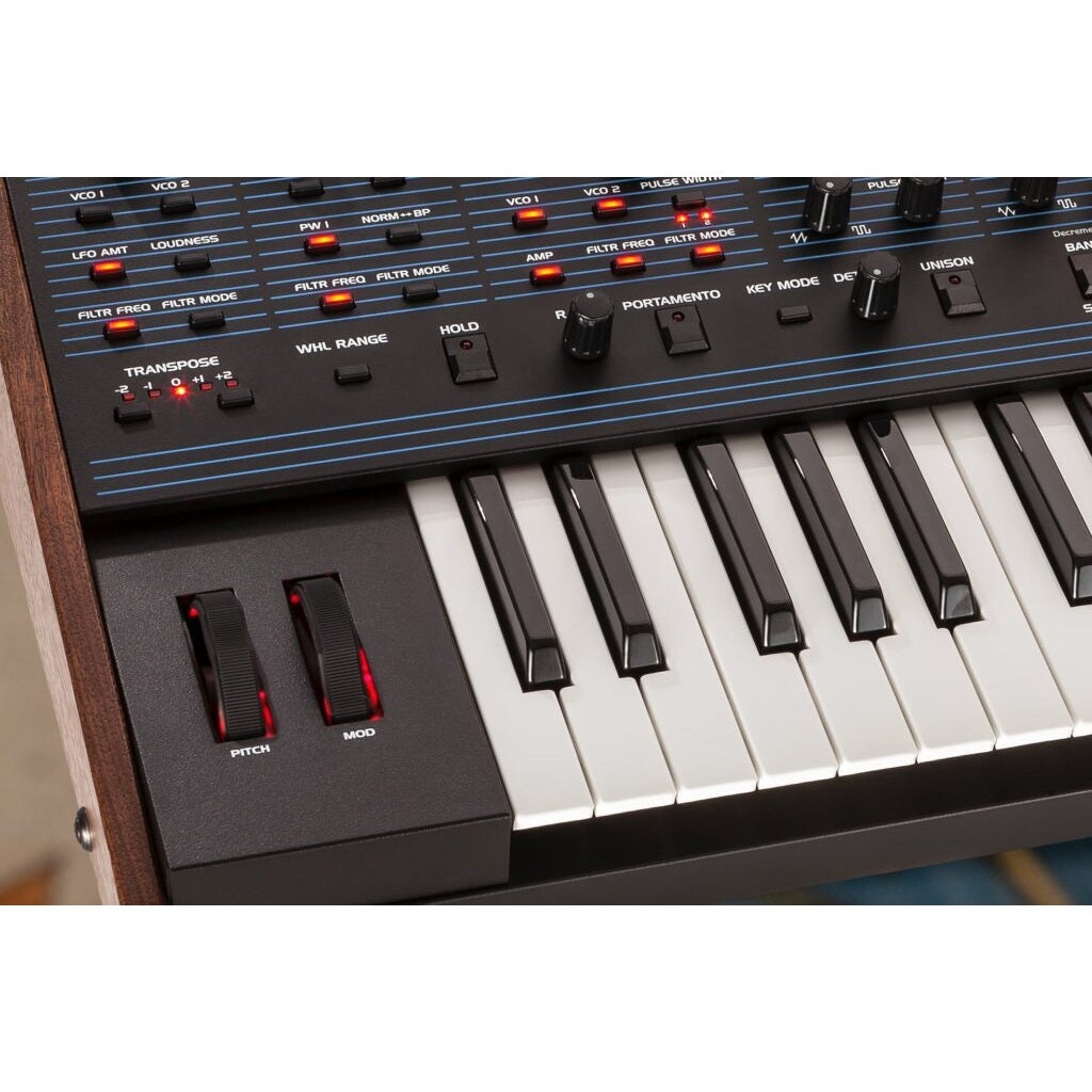Oberheim - OB-6 by Sequential - 6-Voice Polyphonic Analog Synthesizer