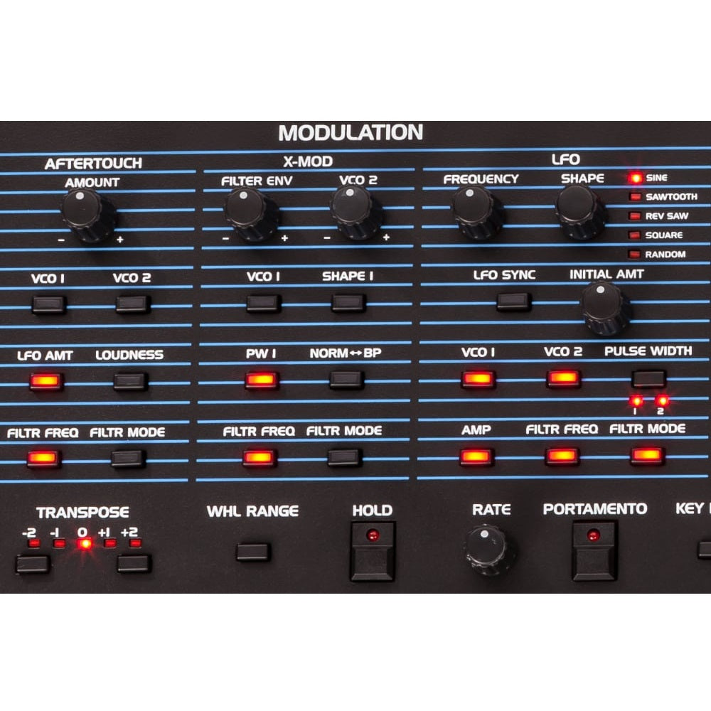 Oberheim - OB-6 by Sequential - 6-Voice Polyphonic Analog Synthesizer