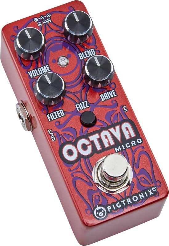 Pigtronix - Octava Micro Analog Octave Fuzz & Distortion Pedal #OCT2